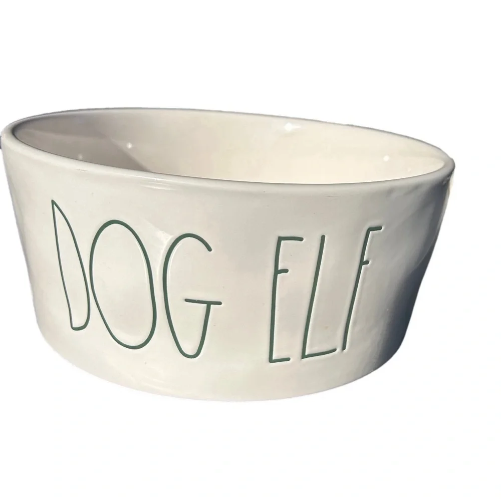 Rae Dunn Large Dog Elf bowl - Picture 3 of 7